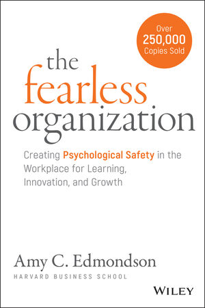 The Fearless Organization book cover