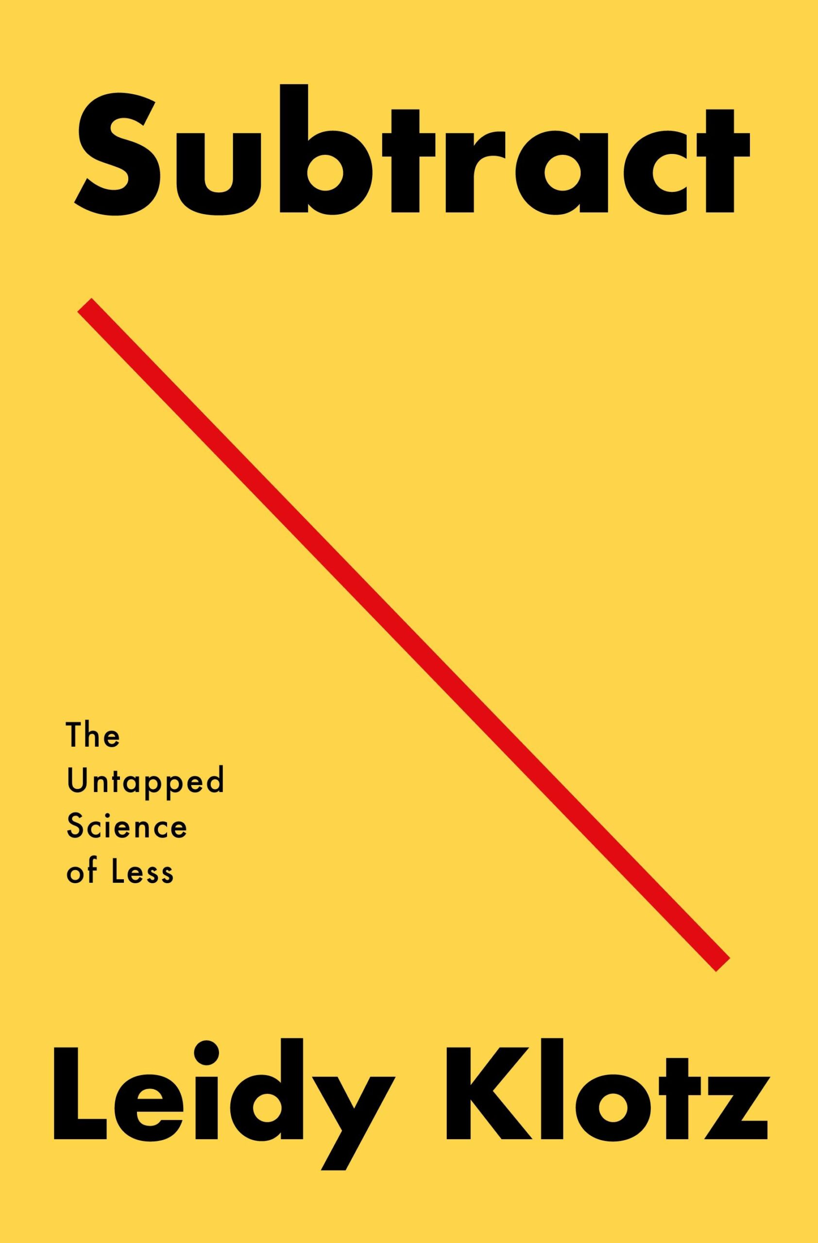 Subtract book cover
